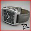 tag heuer monaco black 3d model