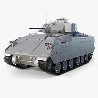 M2A2 Bradley High-Poly