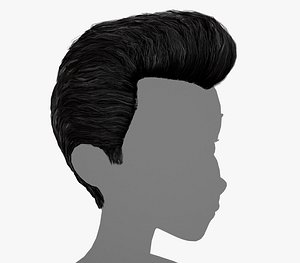 Male Hair Cards Style 4 -Quiff