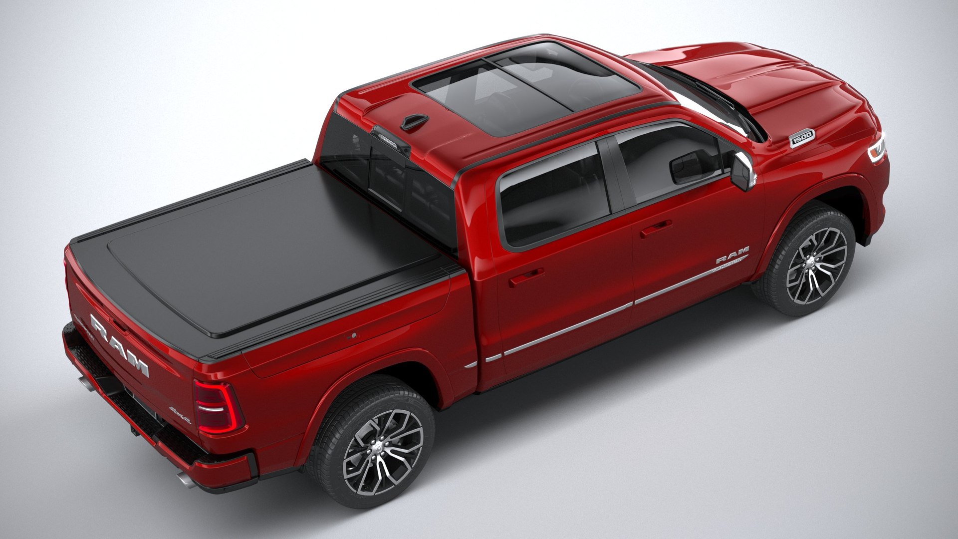 3D Ram 1500 Tungsten 2025 Model - TurboSquid 2217619