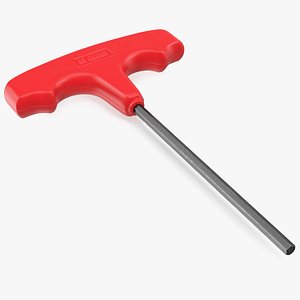 Hex 5mm T Handle Allen Key