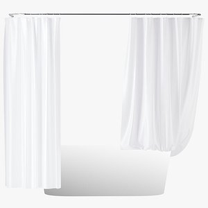 Bath Curtain Set 6 2