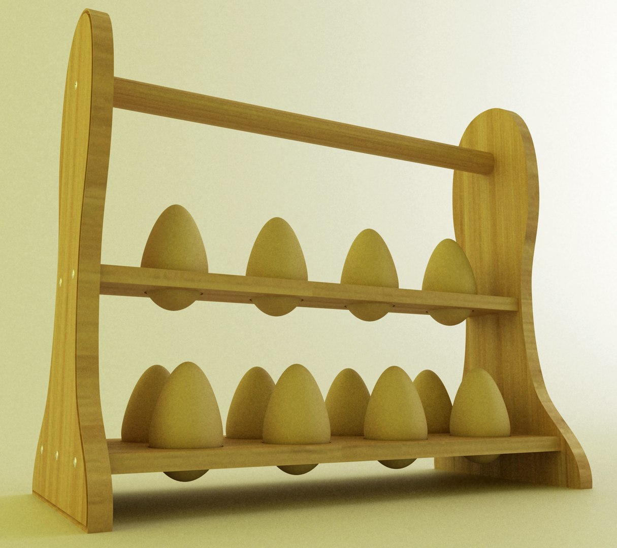 3ds max egg rack