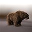 3d model angry bear