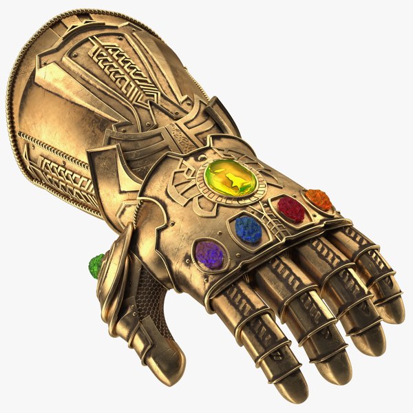 Gant de l'infini de Thanos construction 4D
