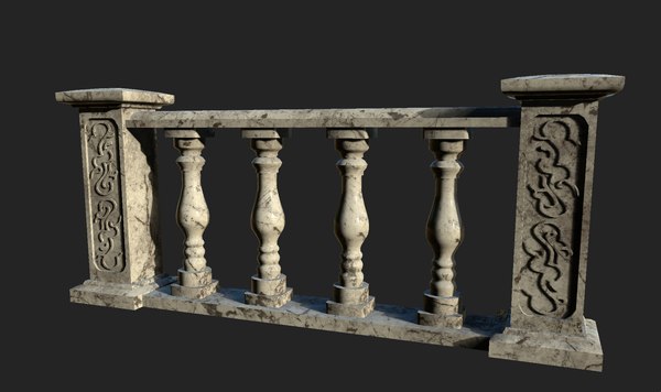 Free Blender Railing Models | TurboSquid