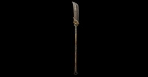 3D dragon saber Broadsword  Chinese weapon pack 2 2