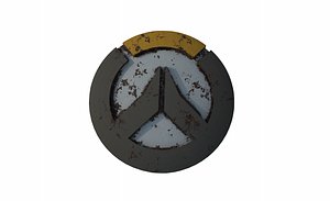3D overwatch logo model