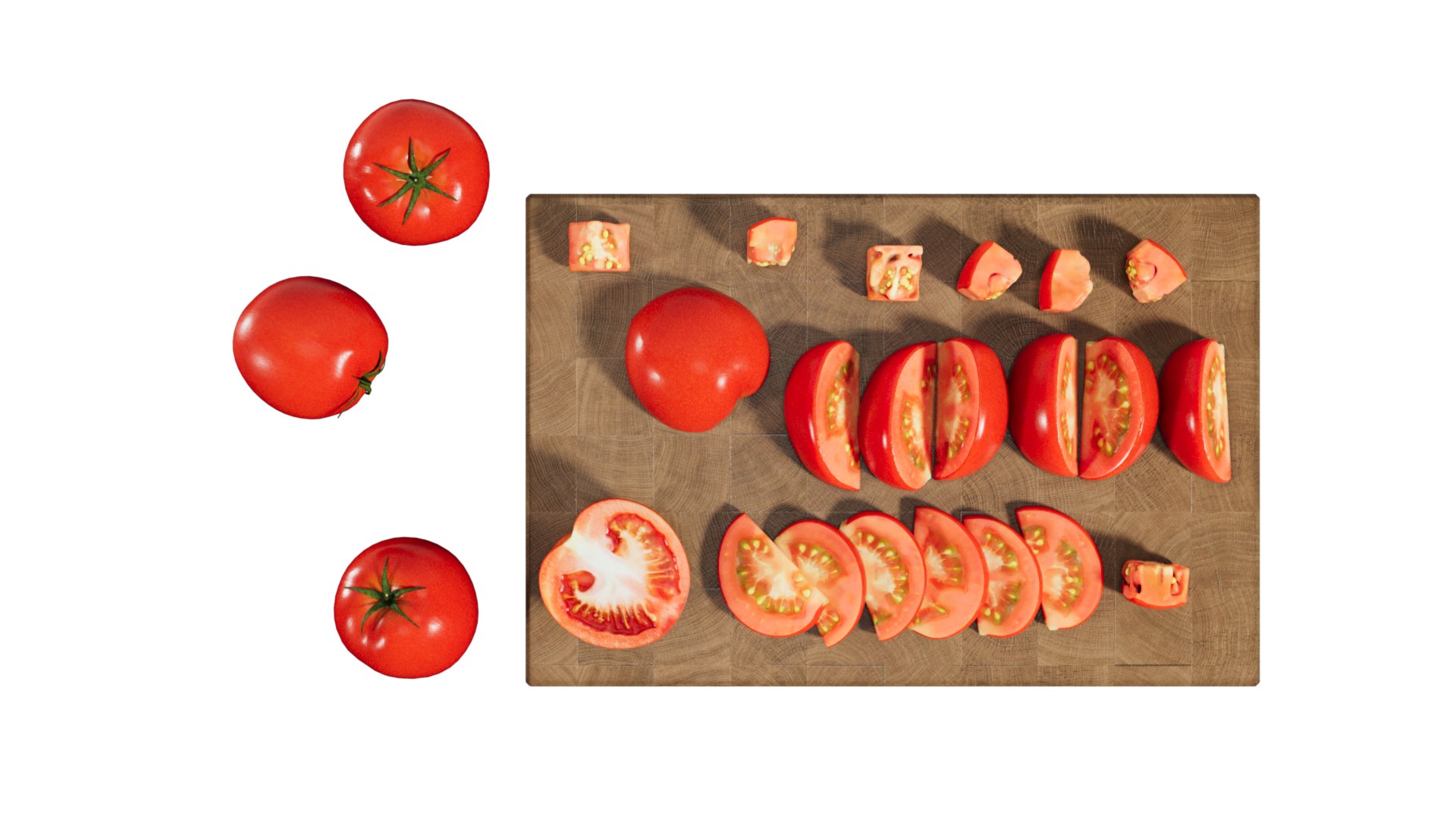 Tomato slices 3D model https://p.turbosquid.com/ts-thumb/mv/PVThkw/92/6/png/1722535735/1920x1080/fit_q87/f957677c4c23b22325ce8dc36c9e7d3a9f3d5e13/6.jpg