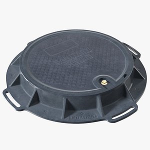 Fiberglass Manhole Black