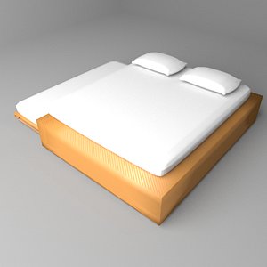 trundle bed 3D model