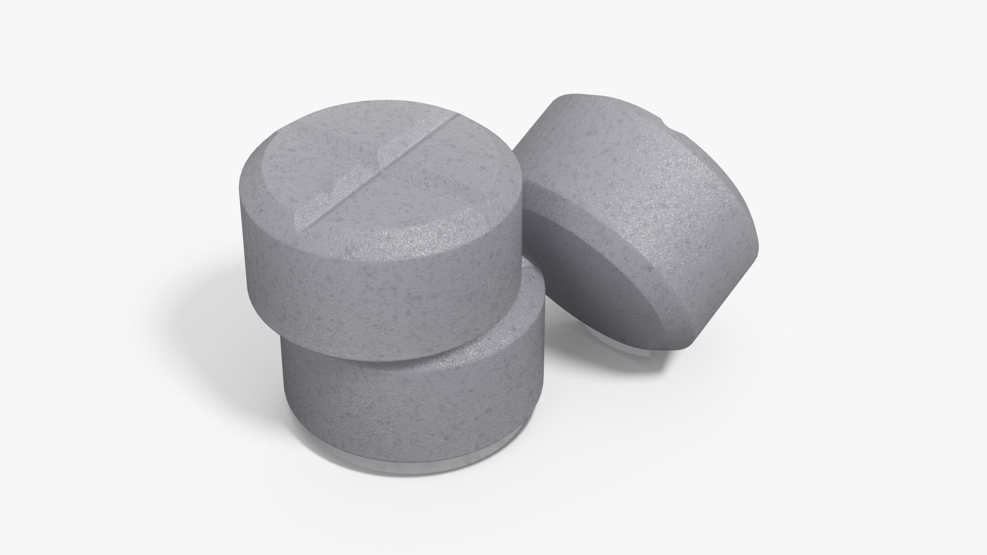 Pile of Pills 3D model preview