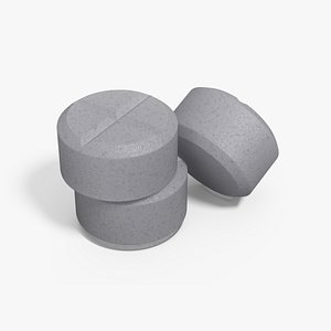 Pile of Pills 3D model