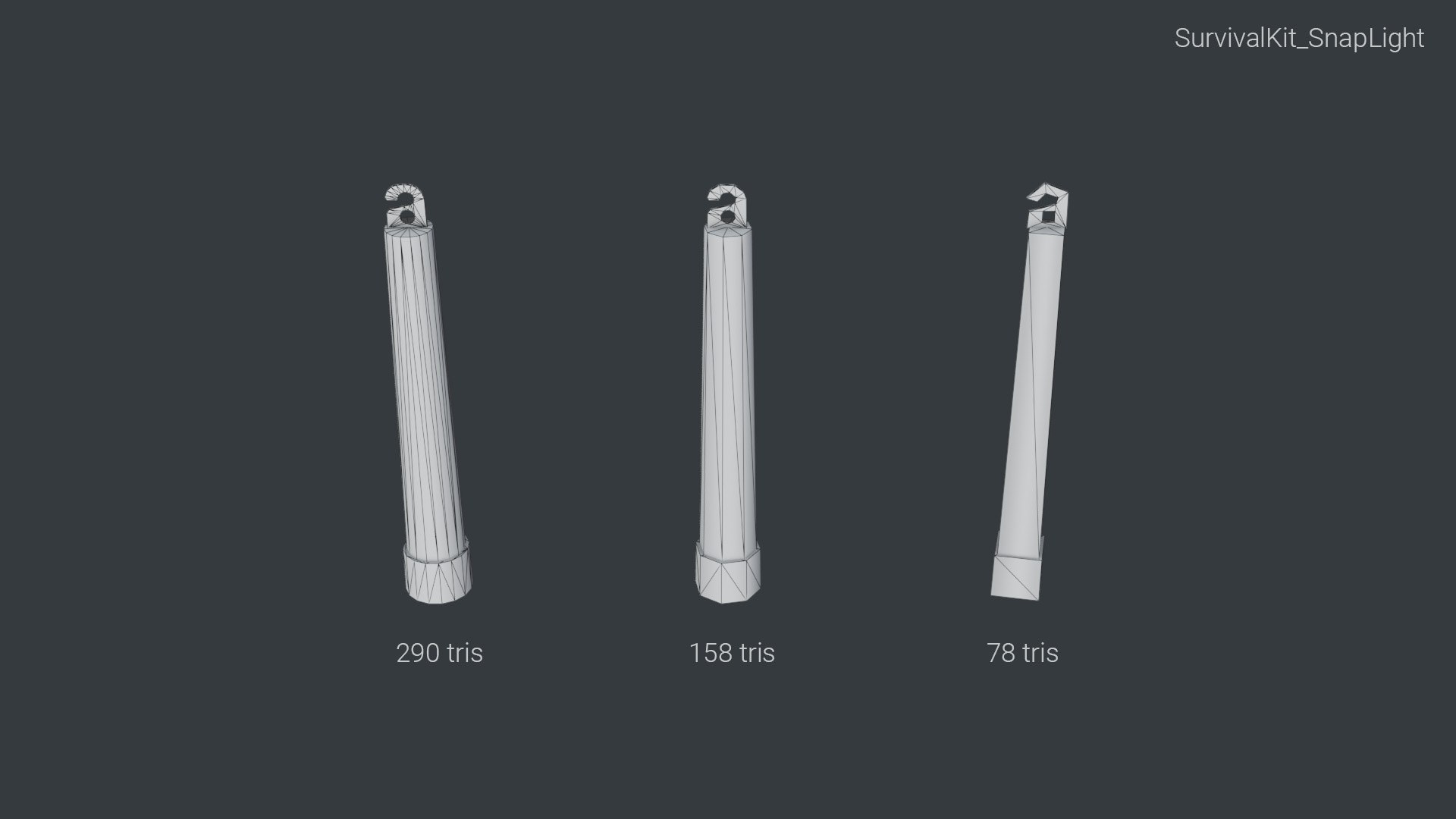 Glow Stick 3D Model - TurboSquid 1727140