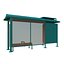 Bus Stop USA Low-poly 3D model Low-poly 3D model 3D model
