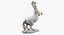 Estatua de caballo encabritado
