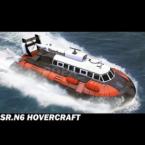 hovercraft hover craft 3d 3ds