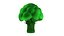 Brocoli de dessin animé v1
