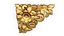 Classic carved corner decor ornament cnc 3d printing stl 06