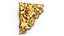 Classic carved corner decor ornament cnc 3d printing stl 06