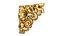 Classic carved corner decor ornament cnc 3d printing stl 06