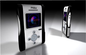 philips jukebox 3d c4d