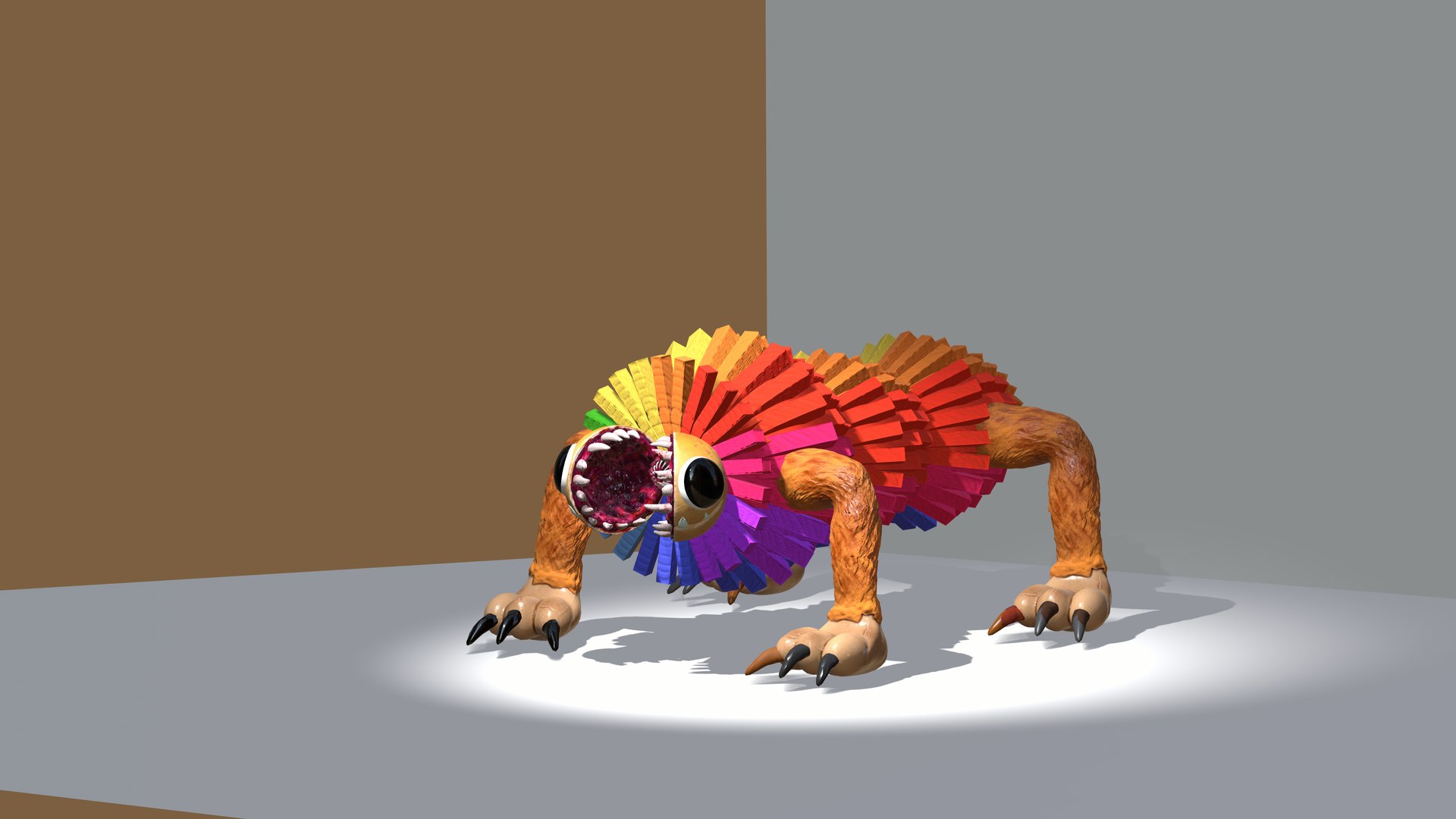 Yarnaby Poppy Playtime 4 3D Model TurboSquid 2299575