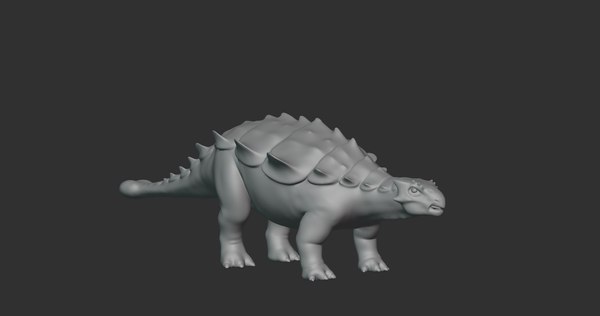 3D Crichtonsaurus Basemesh Low Poly - TurboSquid 1992878