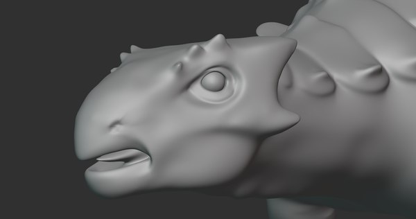3D Crichtonsaurus Basemesh Low Poly - TurboSquid 1992878