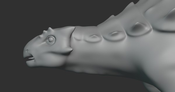 3D Crichtonsaurus Basemesh Low Poly - TurboSquid 1992878