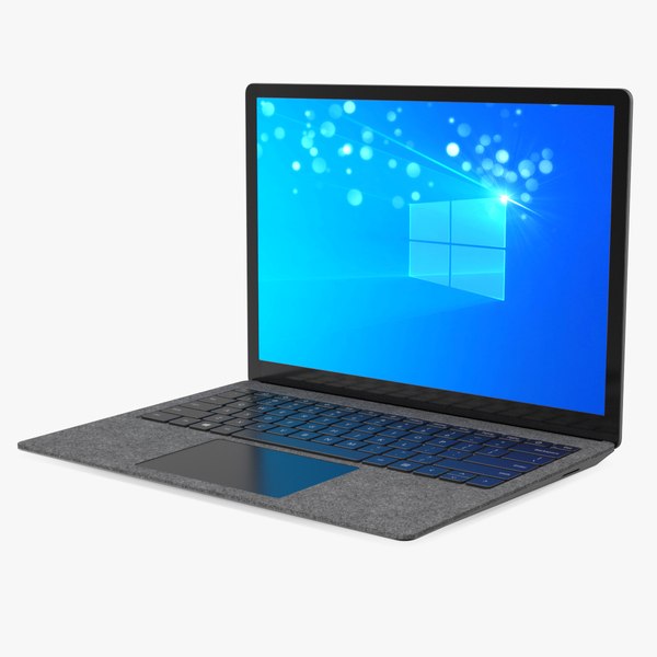 Microsoft Surface Laptop 4 13 Inch Matte Black 3D model