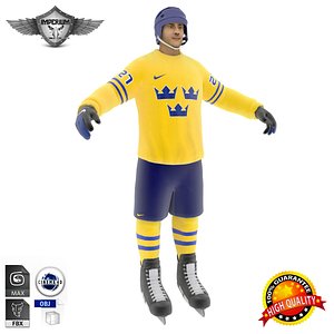 Hockey Player Sweden