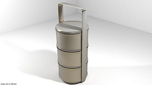 carrier kitchen kitchenware 3d model