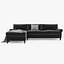 Coleção Crate and Barrel Montclair Sofa