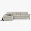 Coleção Crate and Barrel Montclair Sofa
