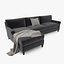 Coleção Crate and Barrel Montclair Sofa