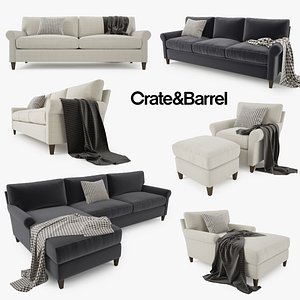 Crate and Barrel Montclair Sofa Collection