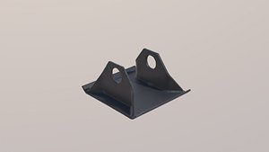 3D container landing gear foot