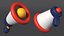 Megaphon, Lautsprecher, Stilisiert, Icon