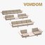 Vondom Flat Sofa Set