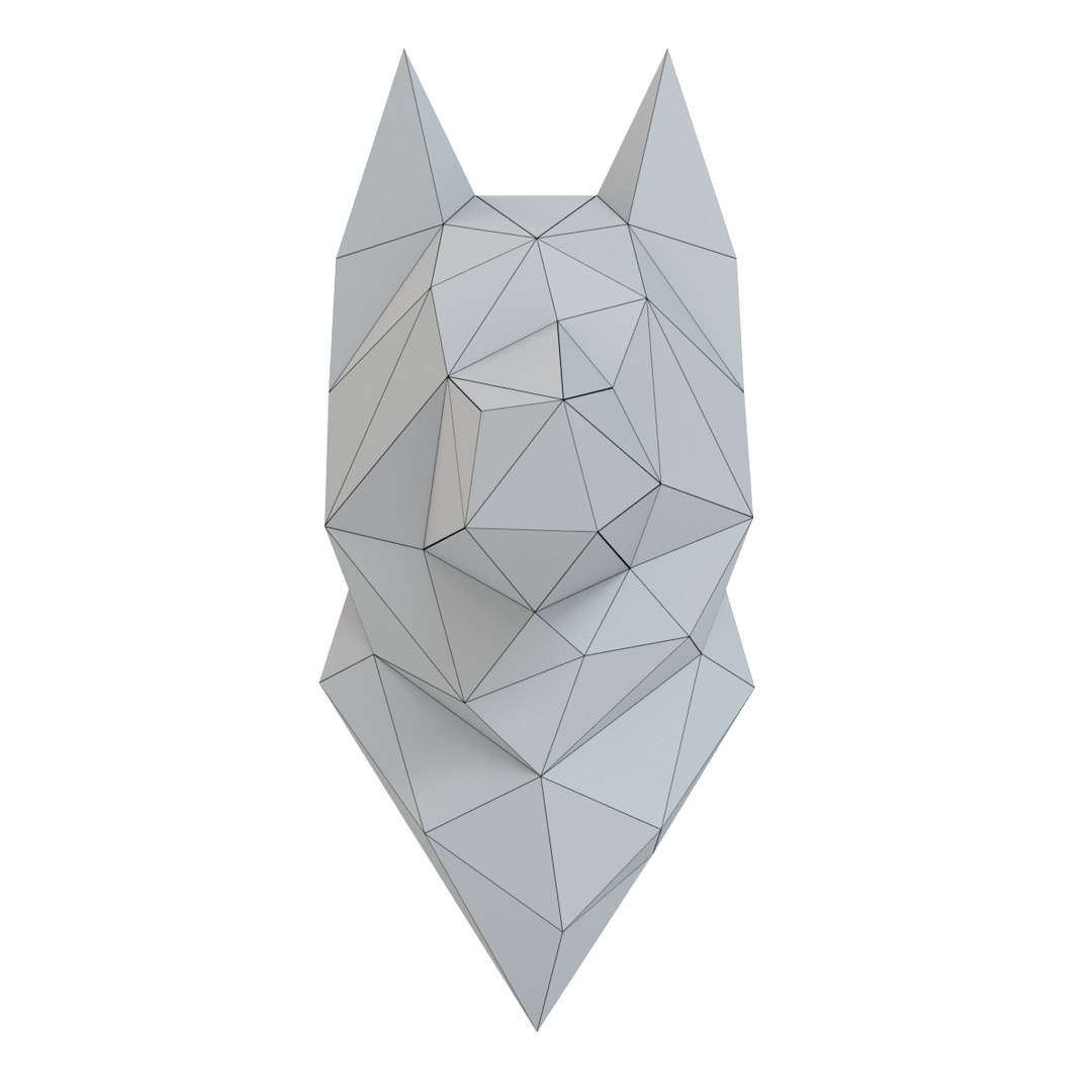 3D wolf head model - TurboSquid 1436534
