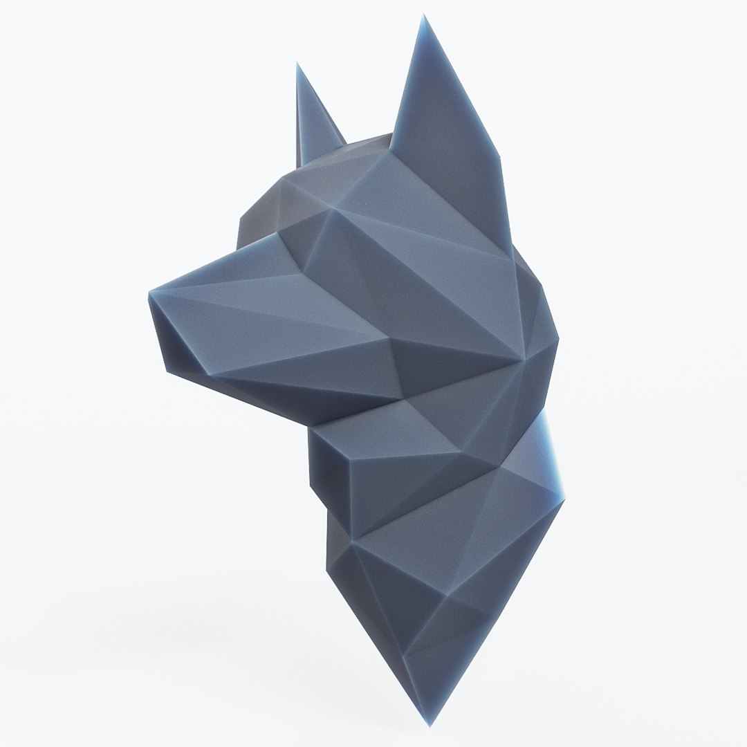 3D Wolf Head Model - TurboSquid 1436534