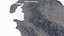 Cascadia - Western America terrain map