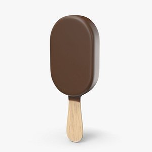 Ice Cream Bar - Chocolate 3D