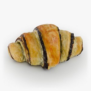 Chocolate Rugelach - 3D Scanned