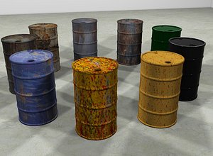 50 gallon drums
