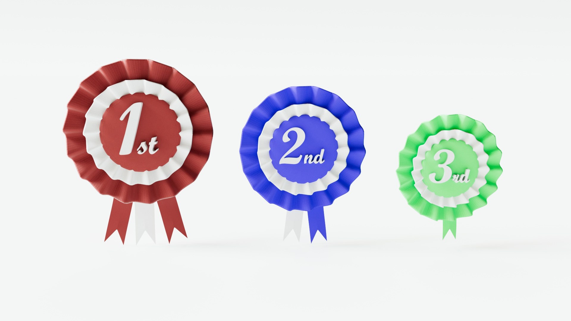 3D model Rosette Ribbons - 1st 2nd 3rd - 3D Assets https://p.turbosquid.com/ts-thumb/mw/E0AzsG/JD/1/jpg/1642073237/1920x1080/fit_q87/0a6477da88c4b8a6c7d2f8f742d750fe2c52544e/1.jpg