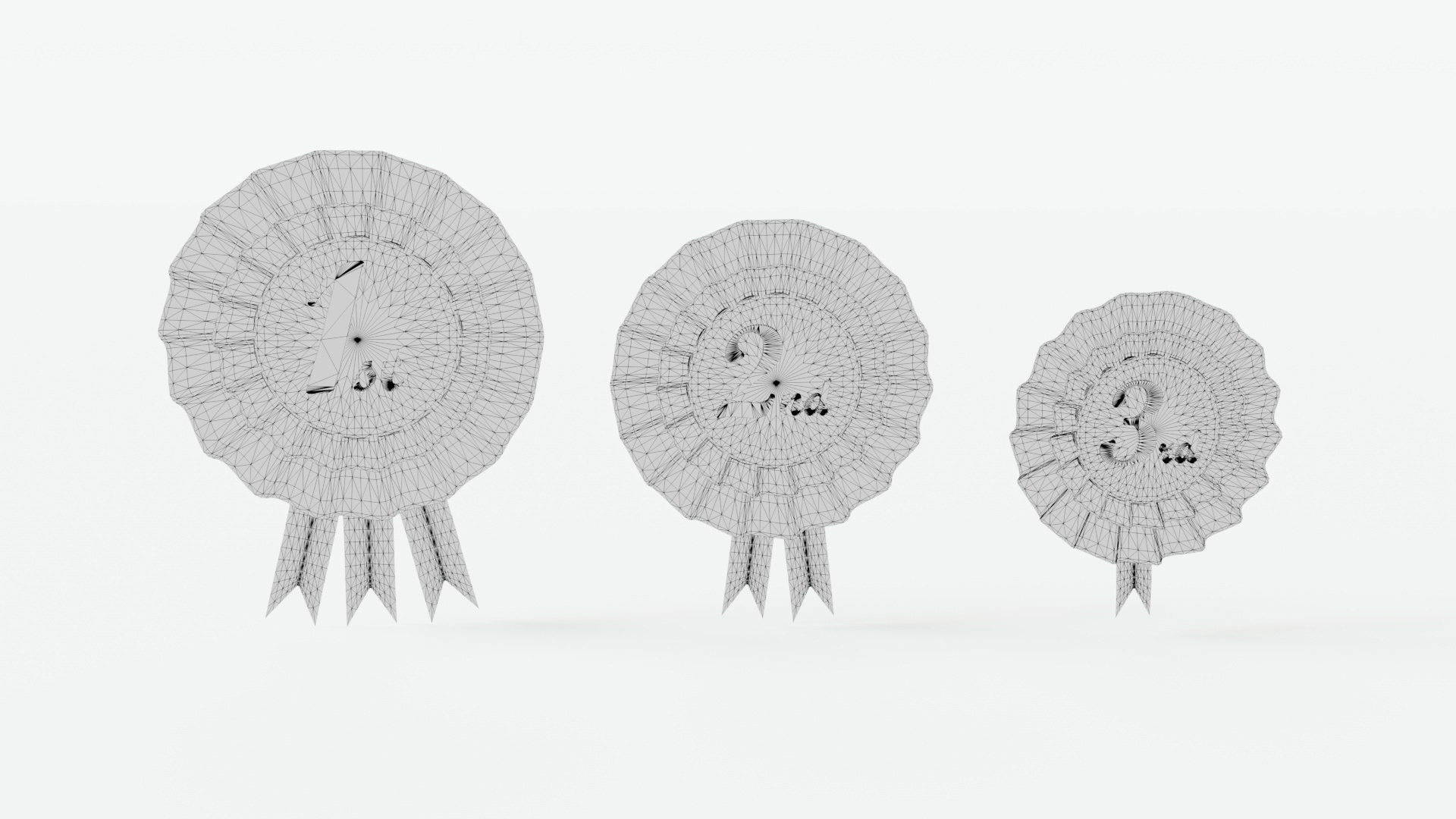 3D model Rosette Ribbons - 1st 2nd 3rd - 3D Assets https://p.turbosquid.com/ts-thumb/mw/E0AzsG/Mz/8/jpg/1642073238/1920x1080/fit_q87/641cee646f274c9db380c66f26cef9bfe0a01d6a/8.jpg