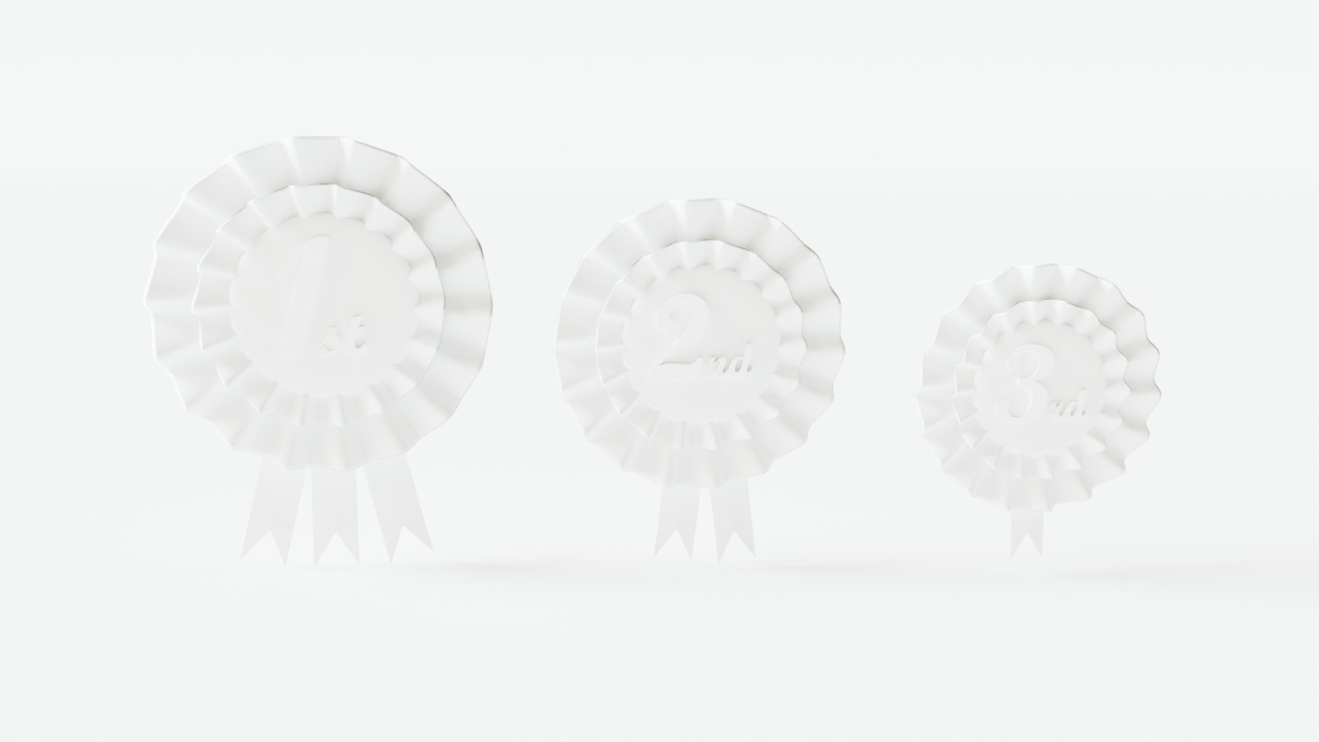 3D model Rosette Ribbons - 1st 2nd 3rd - 3D Assets https://p.turbosquid.com/ts-thumb/mw/E0AzsG/rj/7/jpg/1642073237/1920x1080/fit_q87/e3d4674358ab28e0dea00e89872898e504742c12/7.jpg