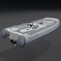 Williams TurboJet 320MX 3D Rendering